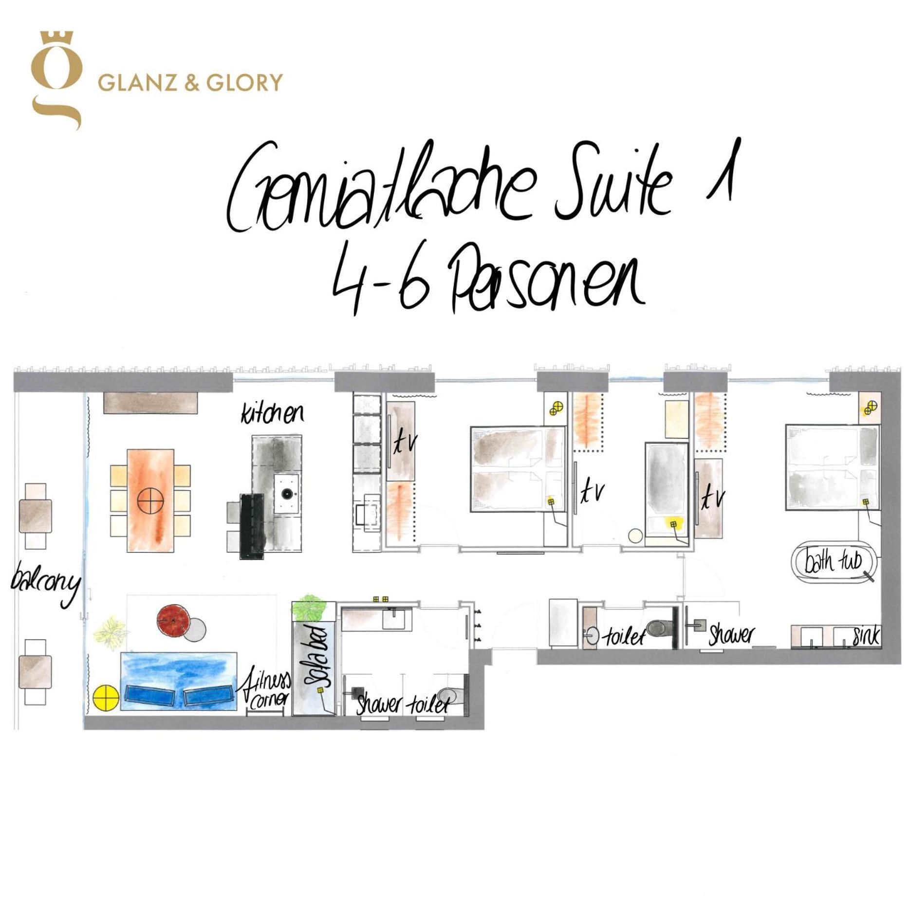 Glanz & Glory Appartements Laengenfeld Eksteriør bilde